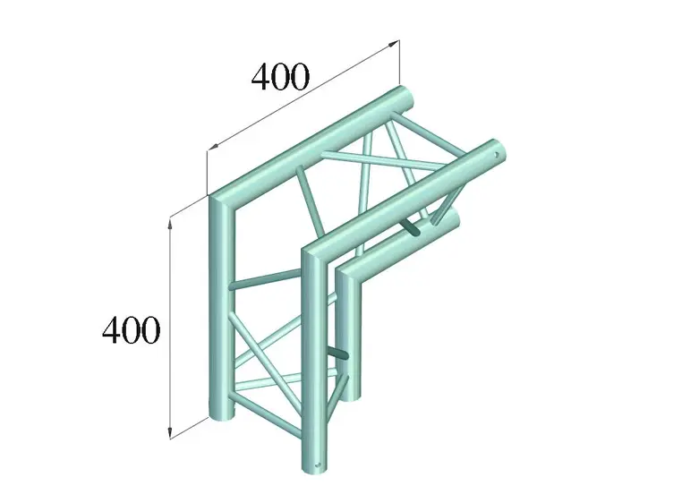 ALUTRUSS DECOLOCK DQ3-PAC25 2-way corner 90° 